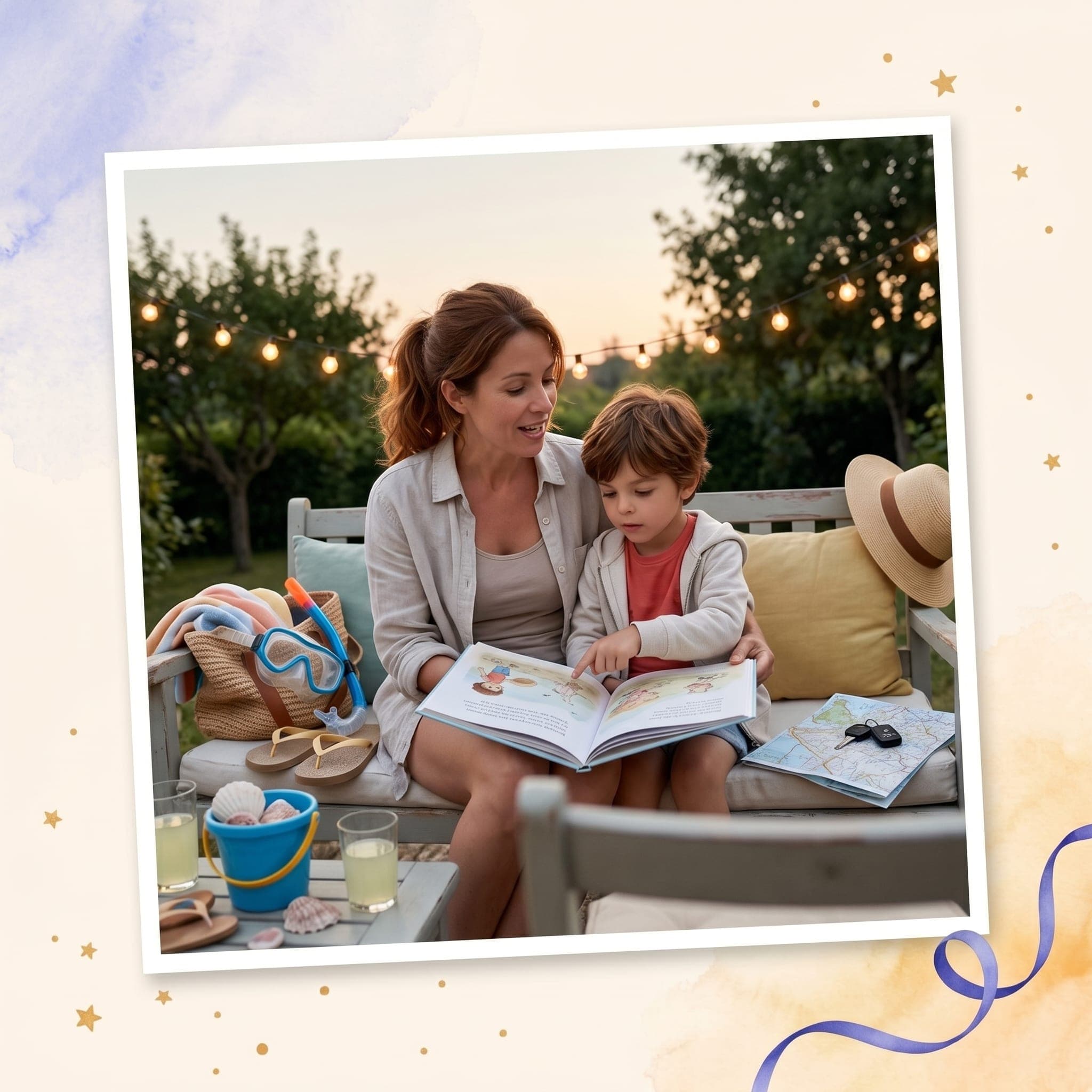 As Minhas Férias de Herói — momento de leitura em família