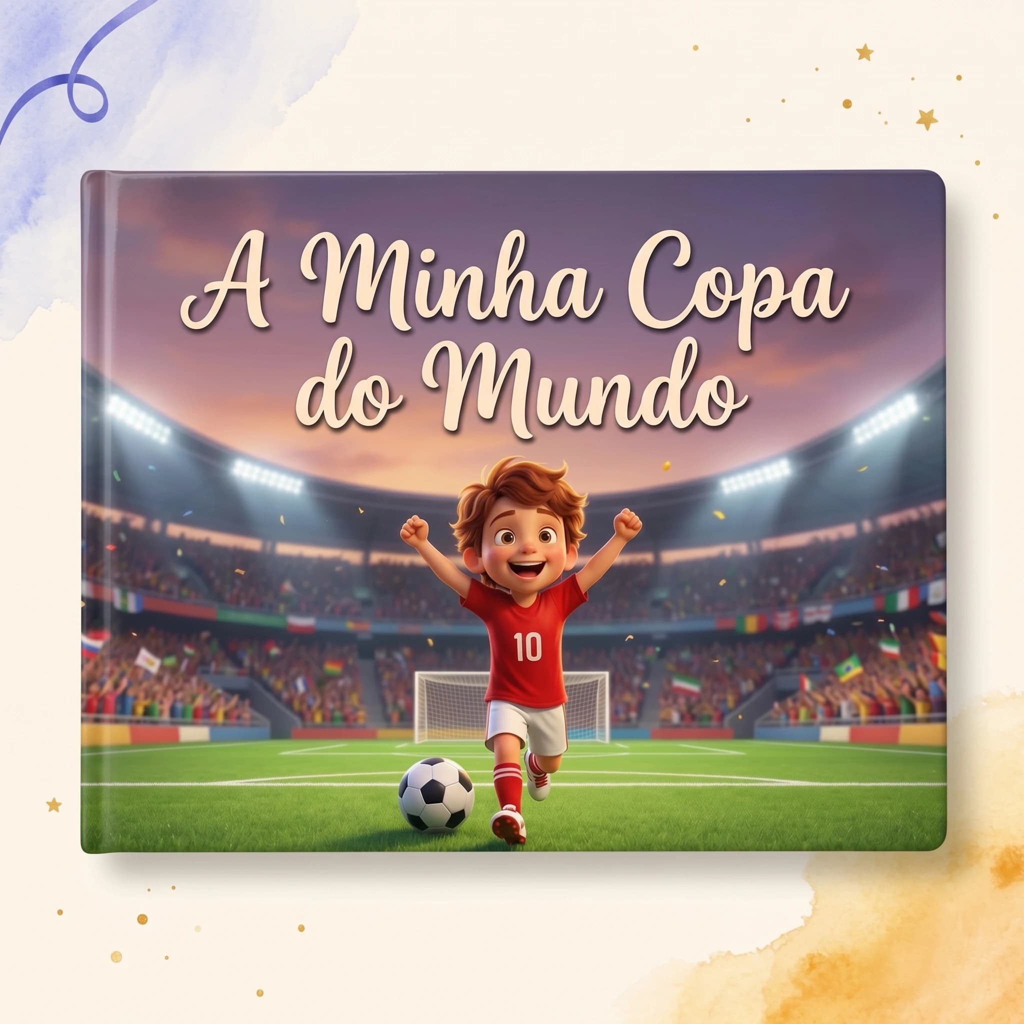 O Meu Mundial — capa do livro