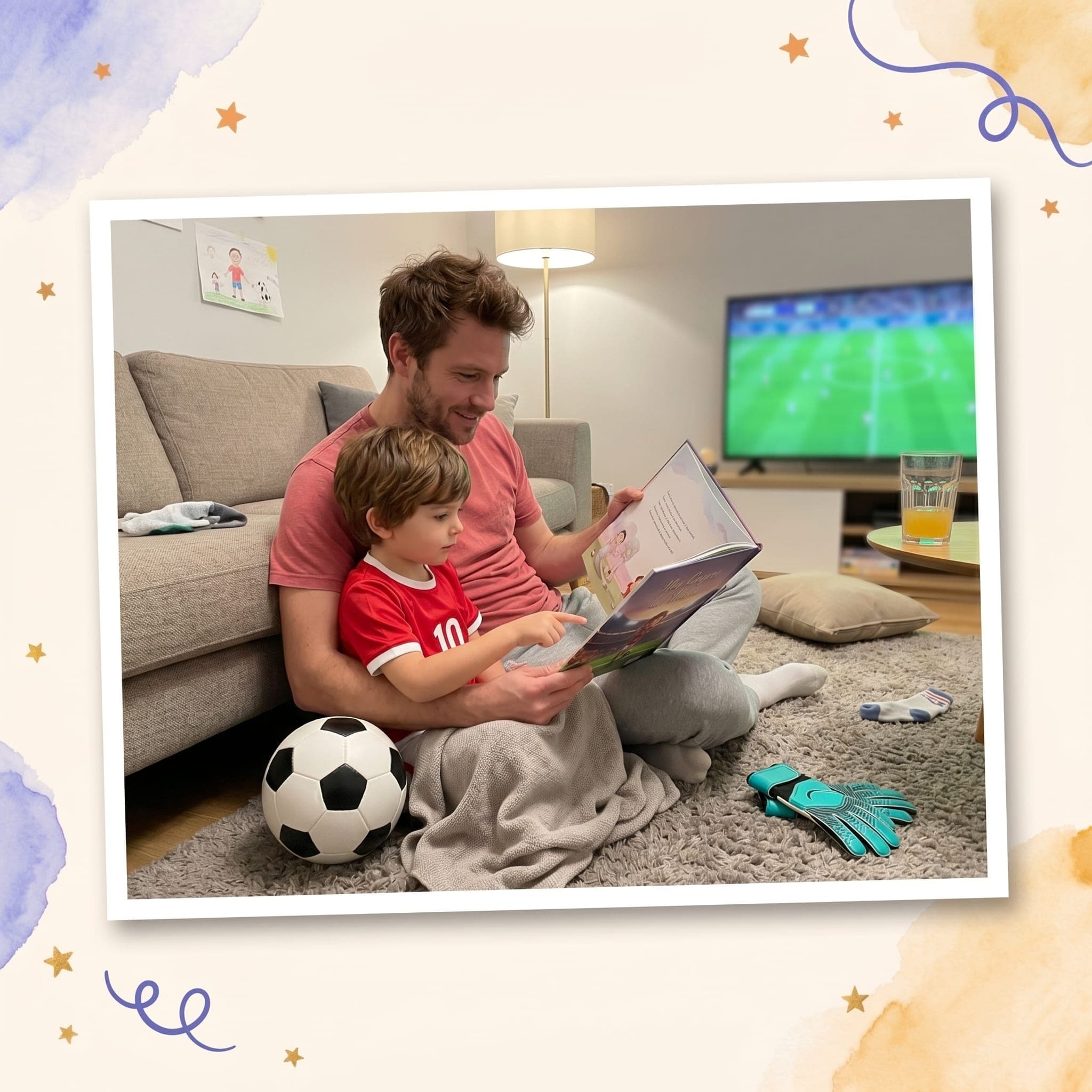 My World Cup — a family reading moment