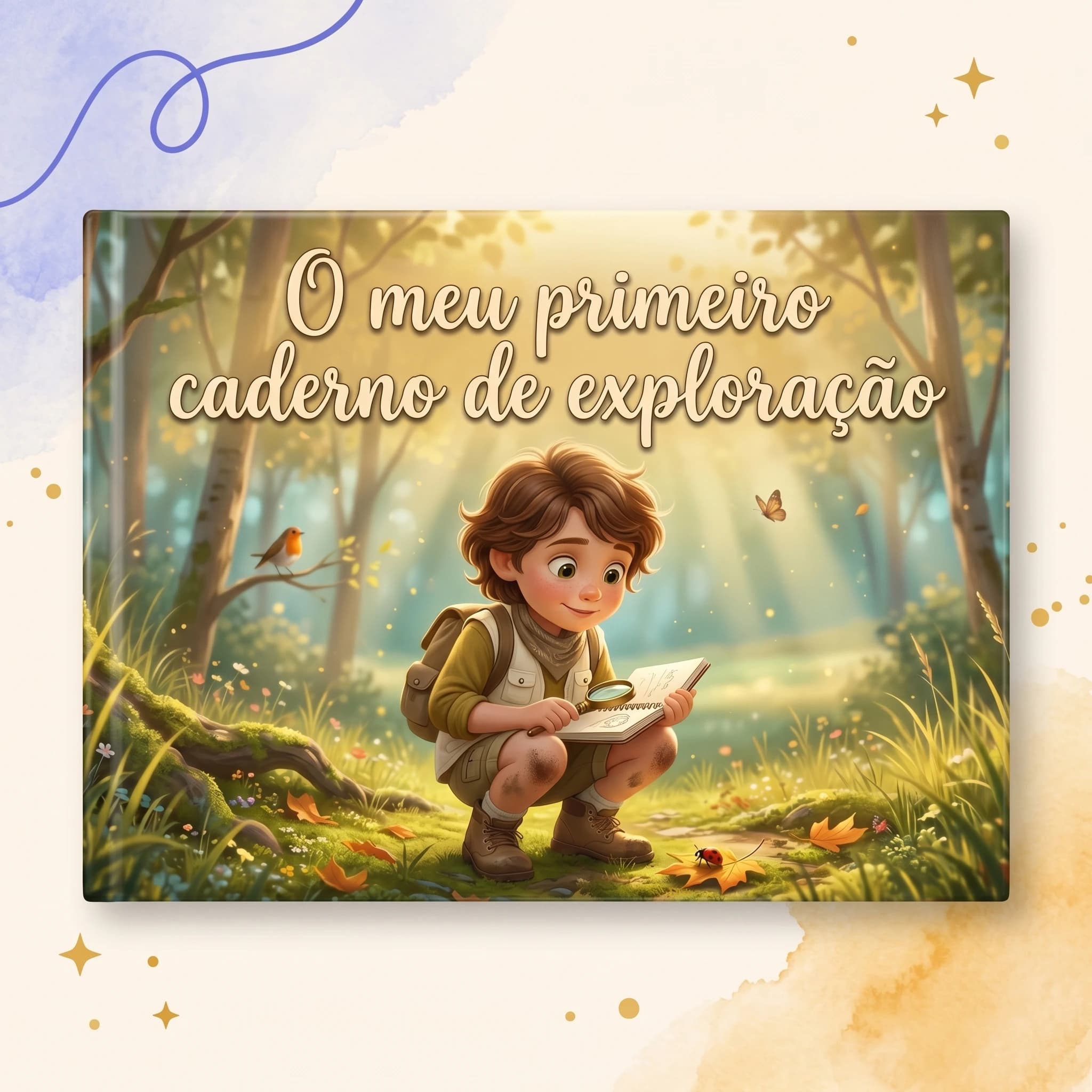 O meu primeiro caderno de exploração