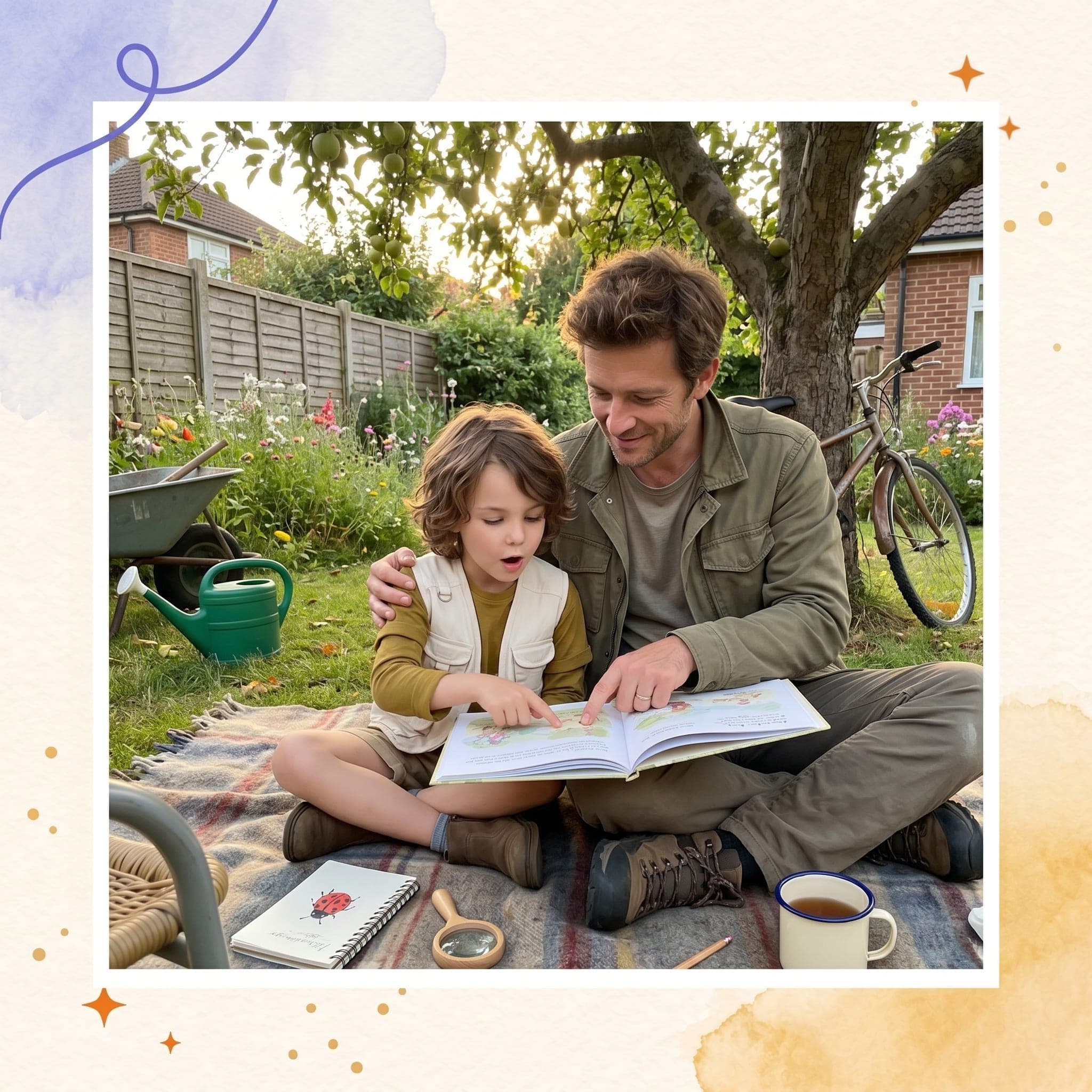 My First Explorer's Journal — a family reading moment
