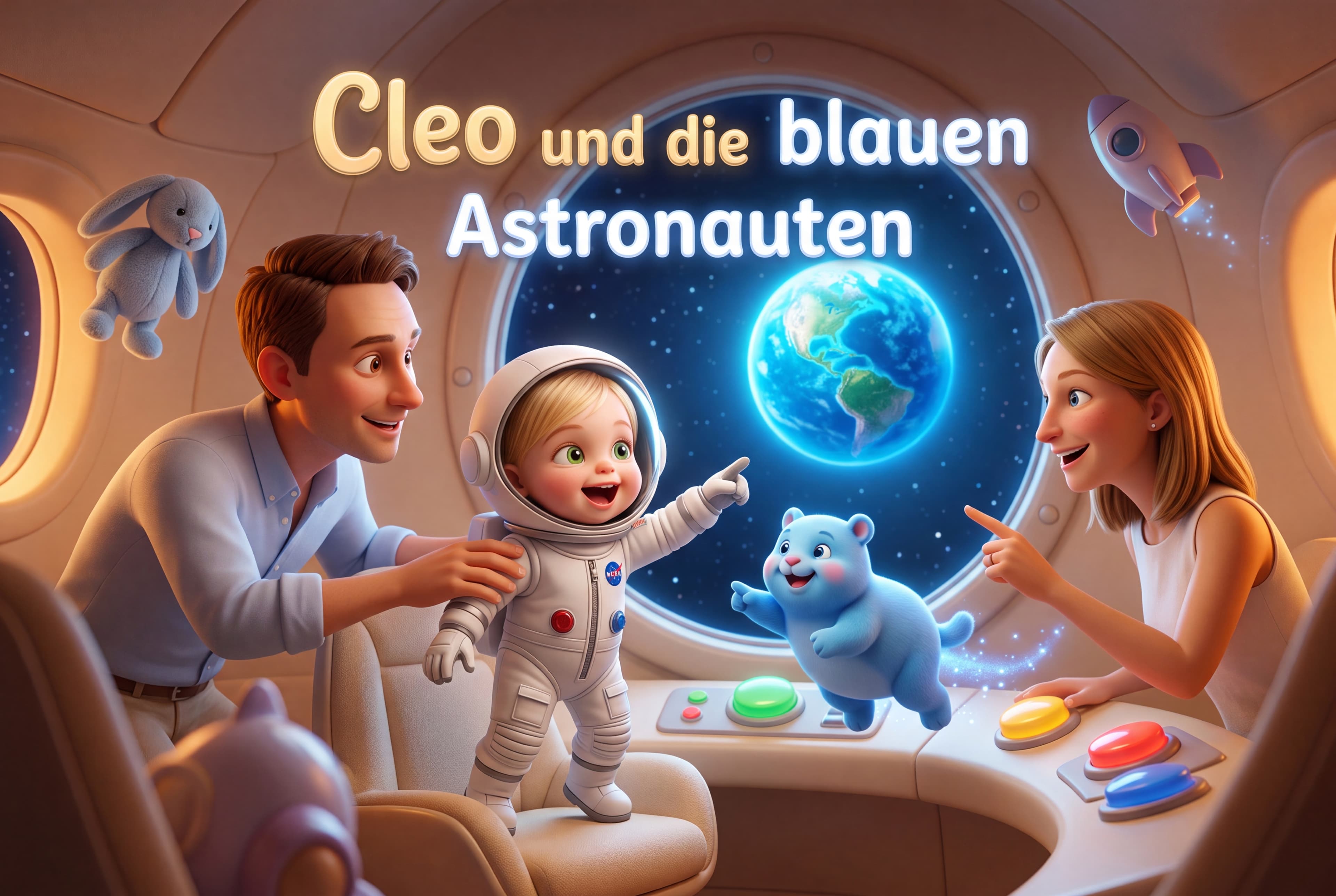 Cleo und die blauen Astronauten