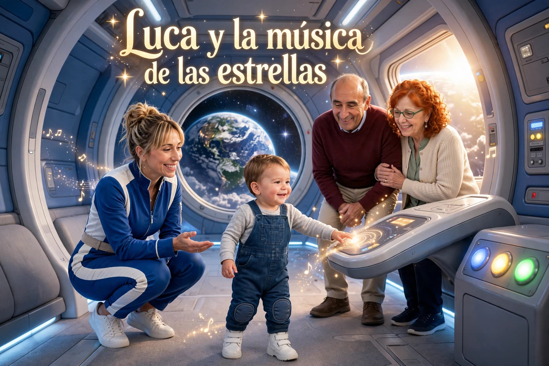 Luca y la música de las estrellas
