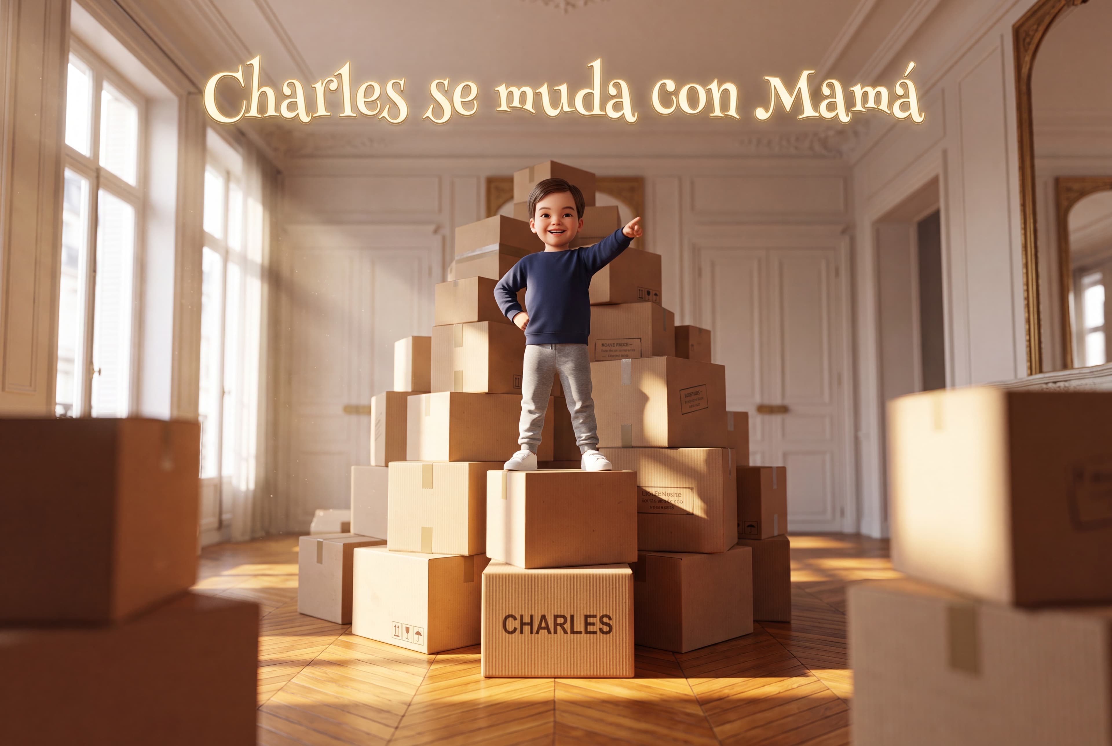 Charles se muda con Mamá