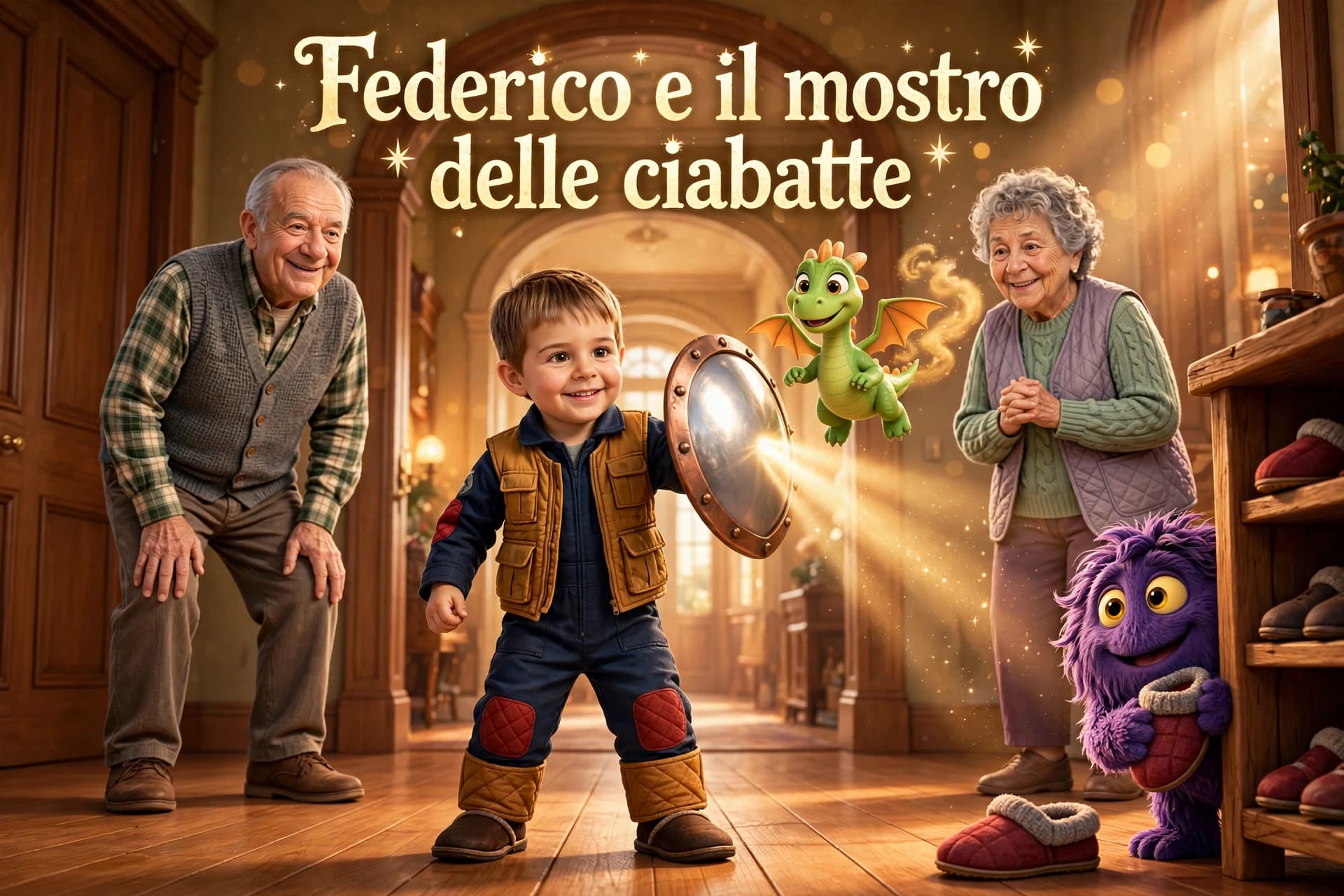 Federico e il mostro delle ciabatte