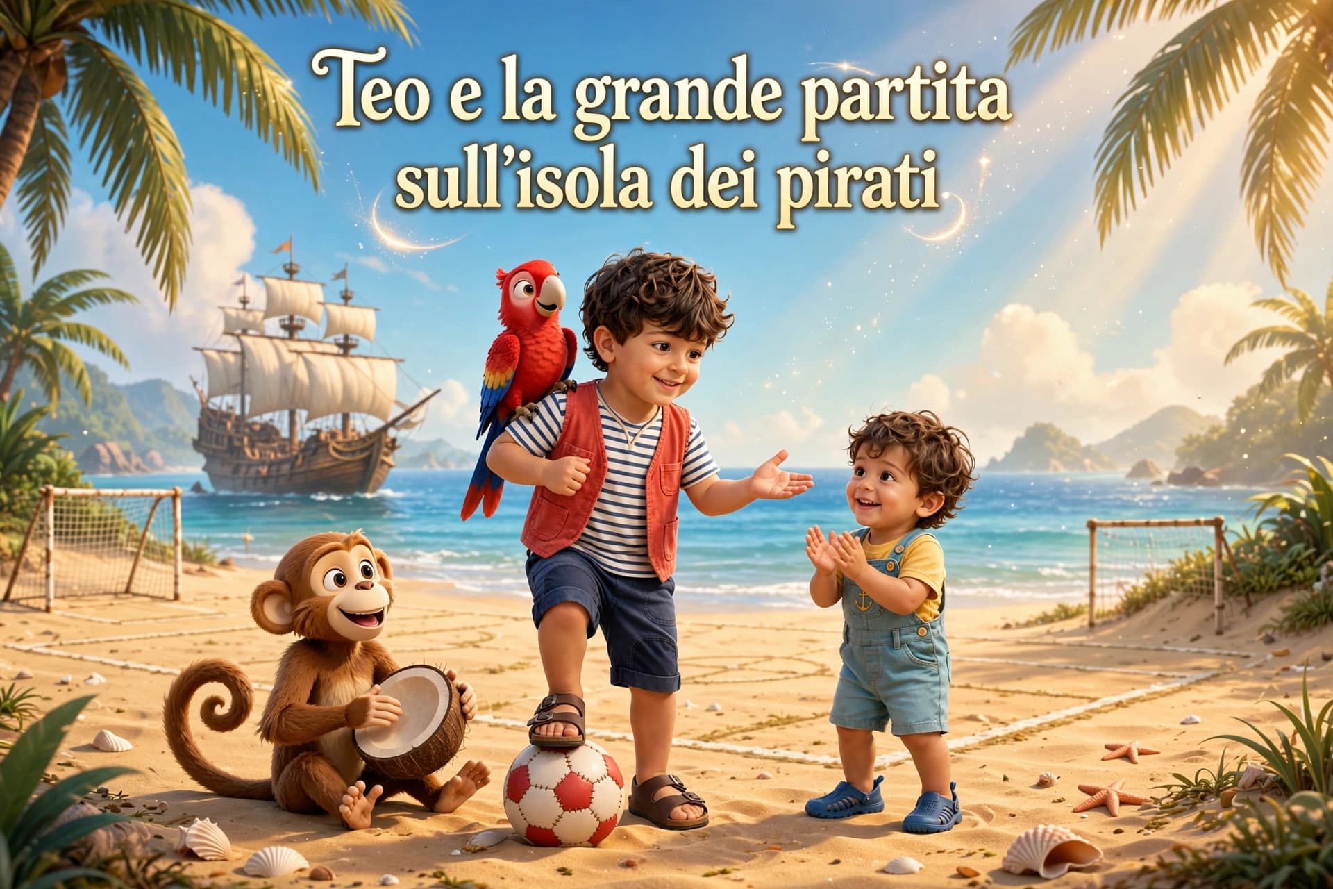 Teo e la grande partita sull'isola dei pirati