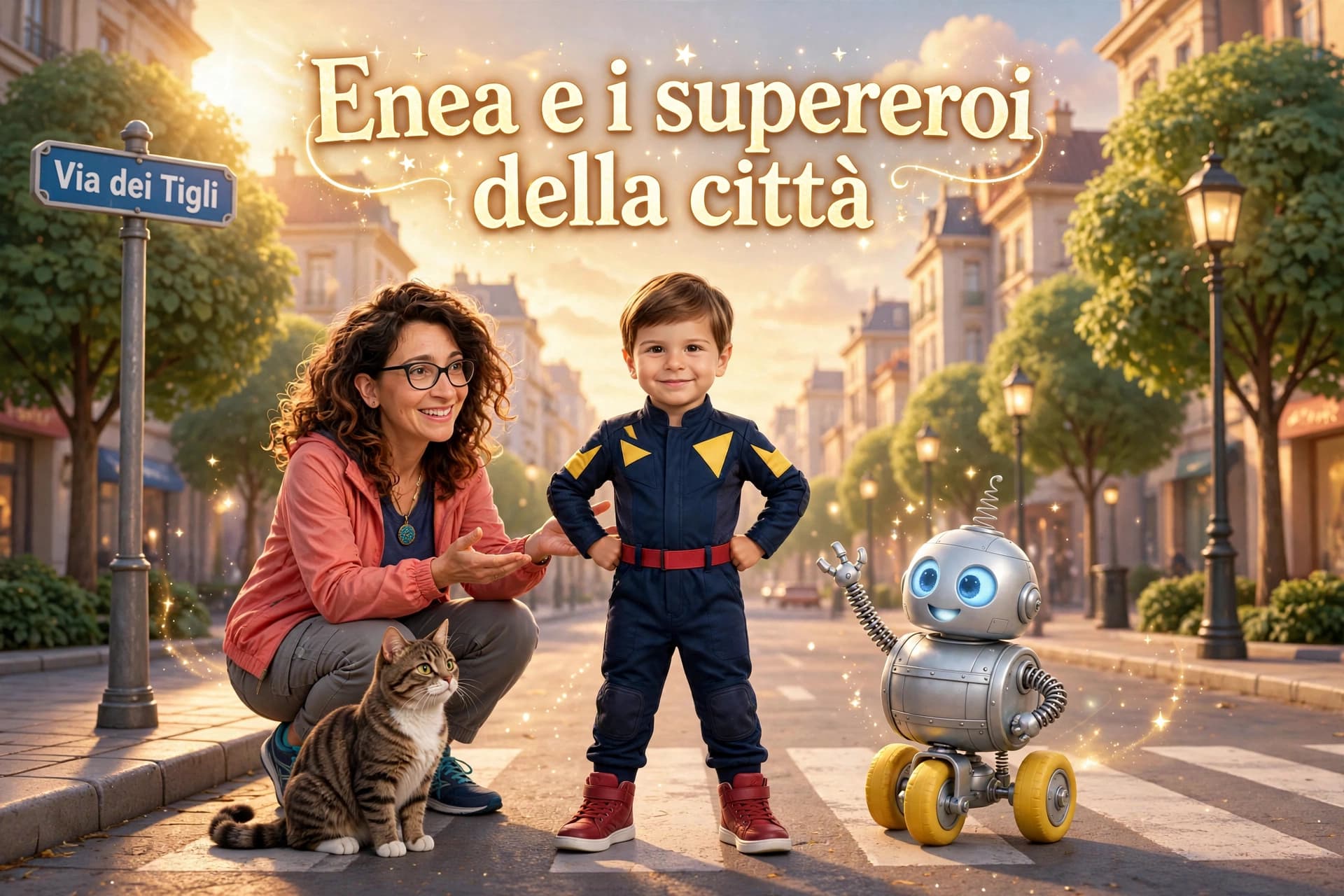 Enea e i supereroi della città