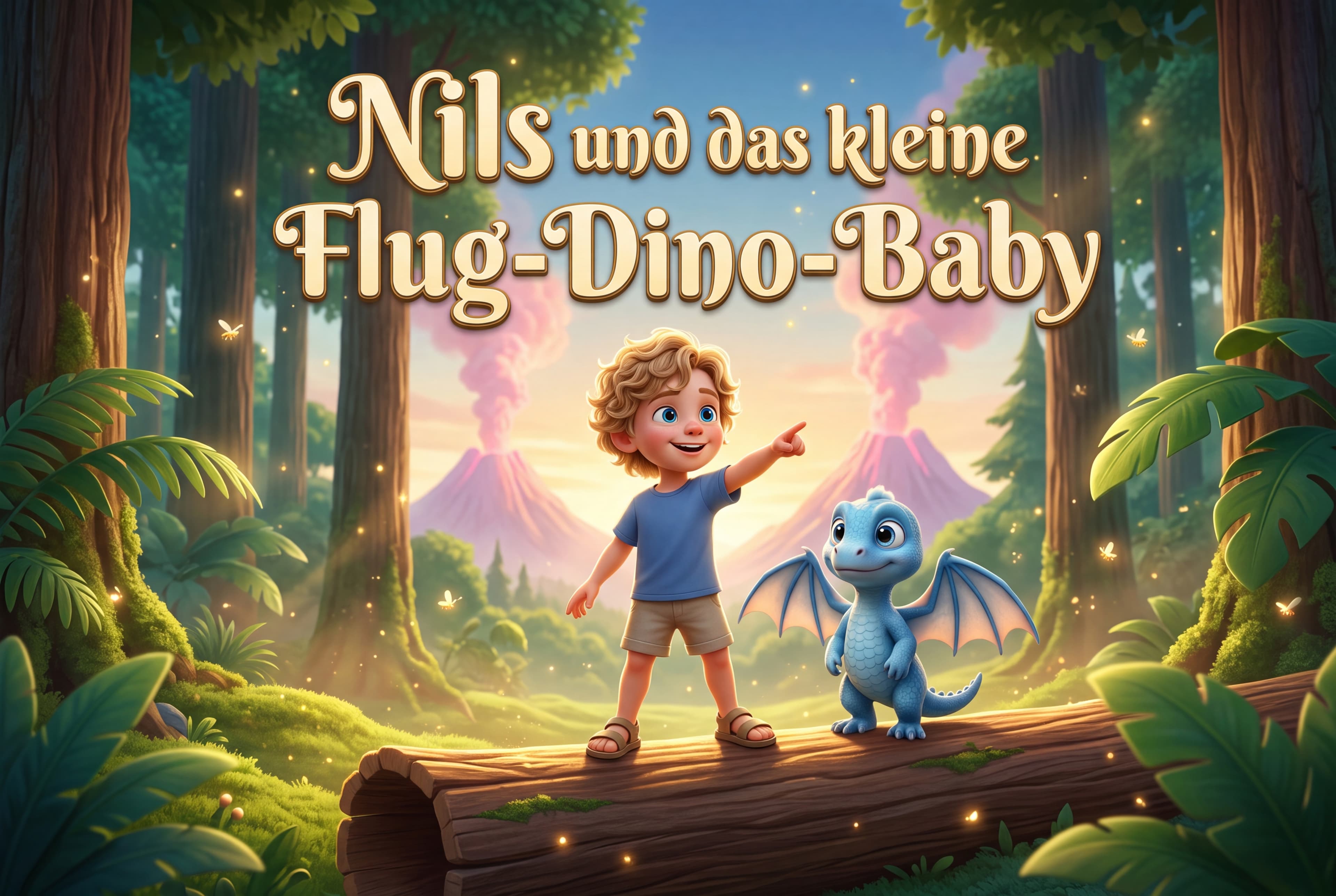 Nils und das kleine Flug-Dino-Baby