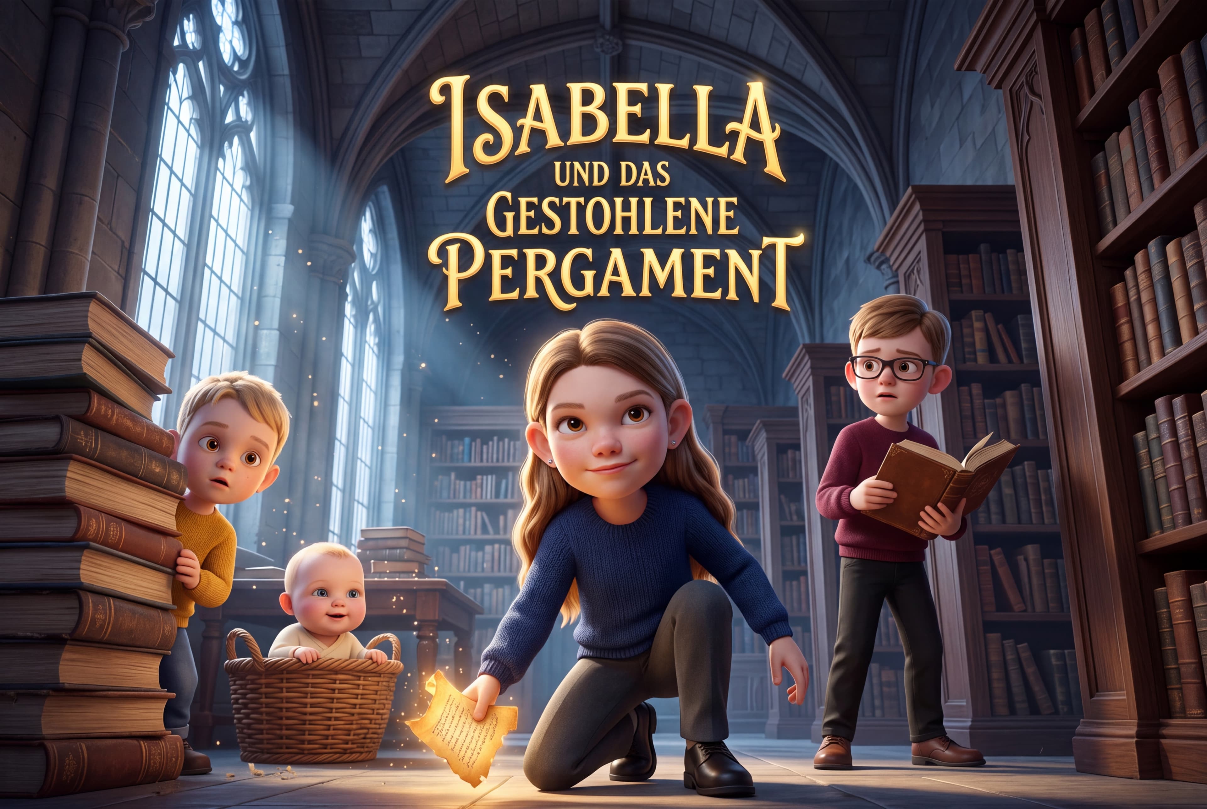 Isabella und das gestohlene Pergament