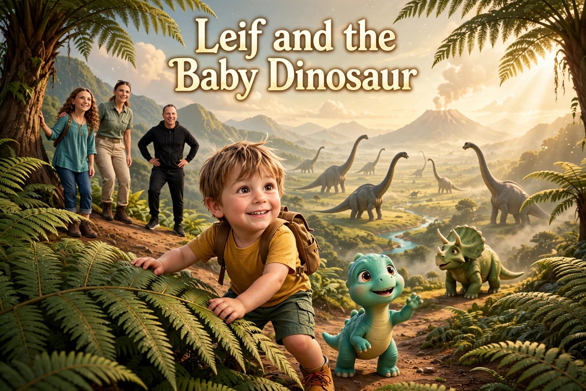 Leif and the Baby Dinosaur