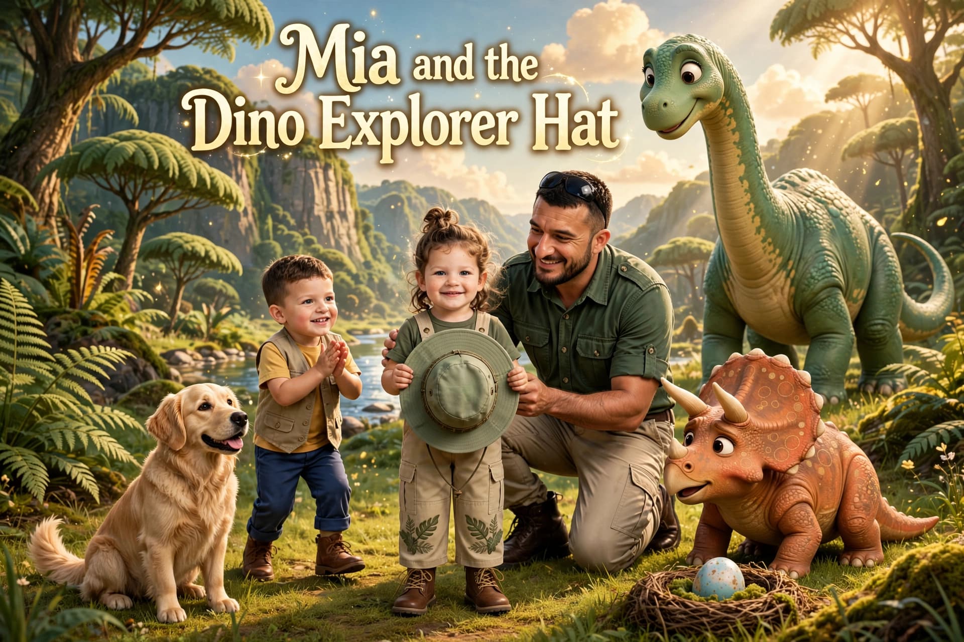 Mia and the Dino Explorer Hat