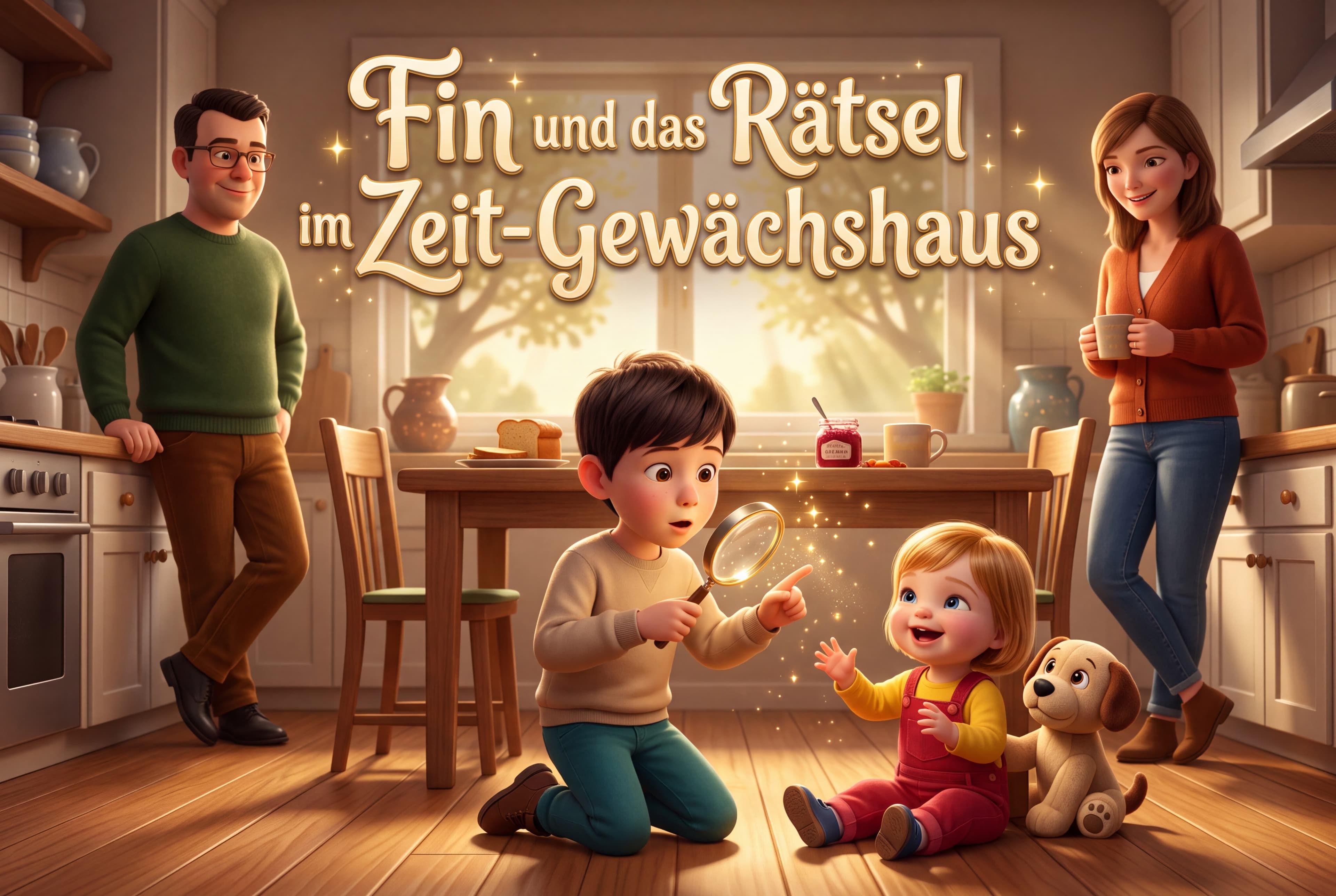 Fin und das Rätsel im Zeit-Gewächshaus