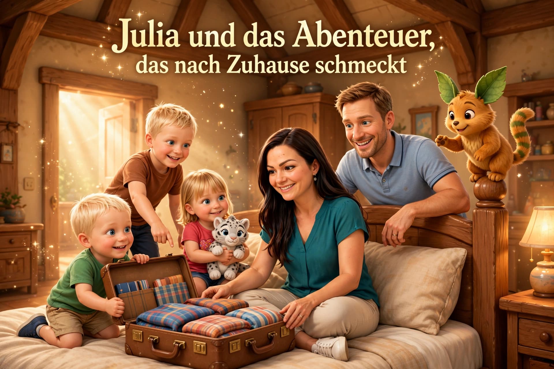 Julia und das Abenteuer, das nach Zuhause schmeckt