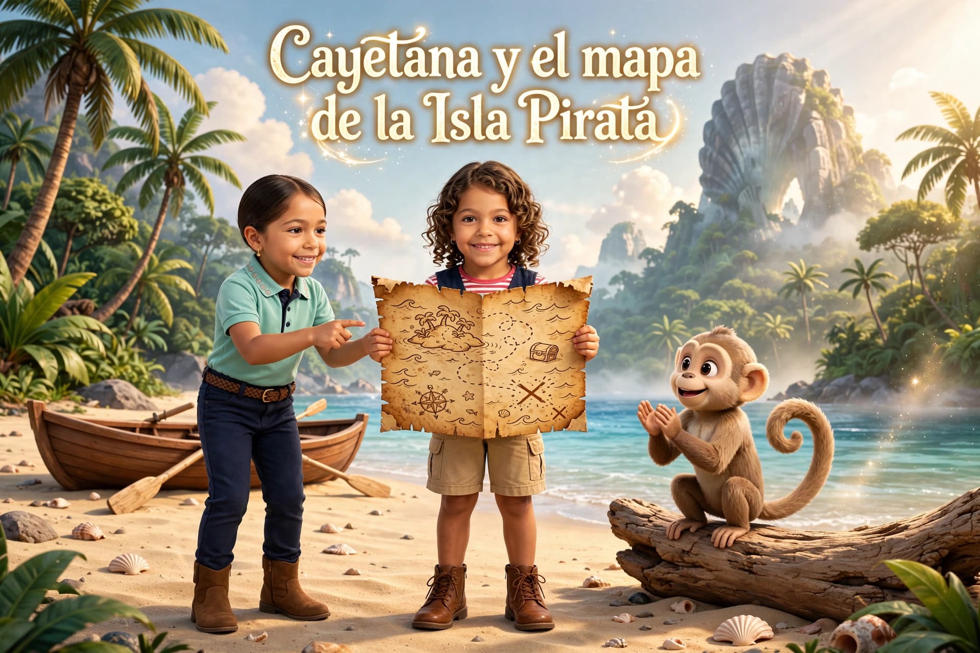 Cayetana y el mapa de la Isla Pirata