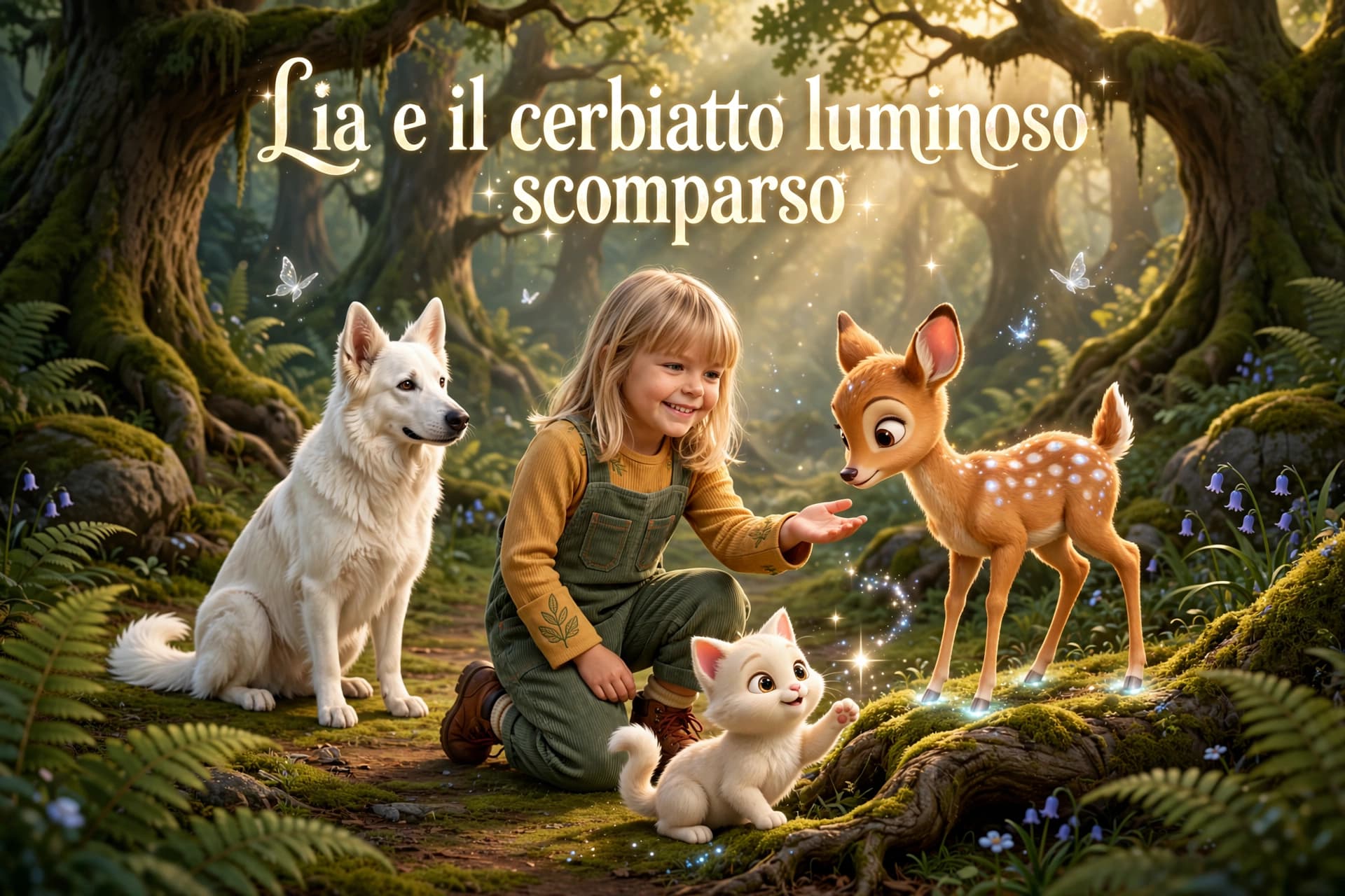 Lia e il cerbiatto luminoso scomparso