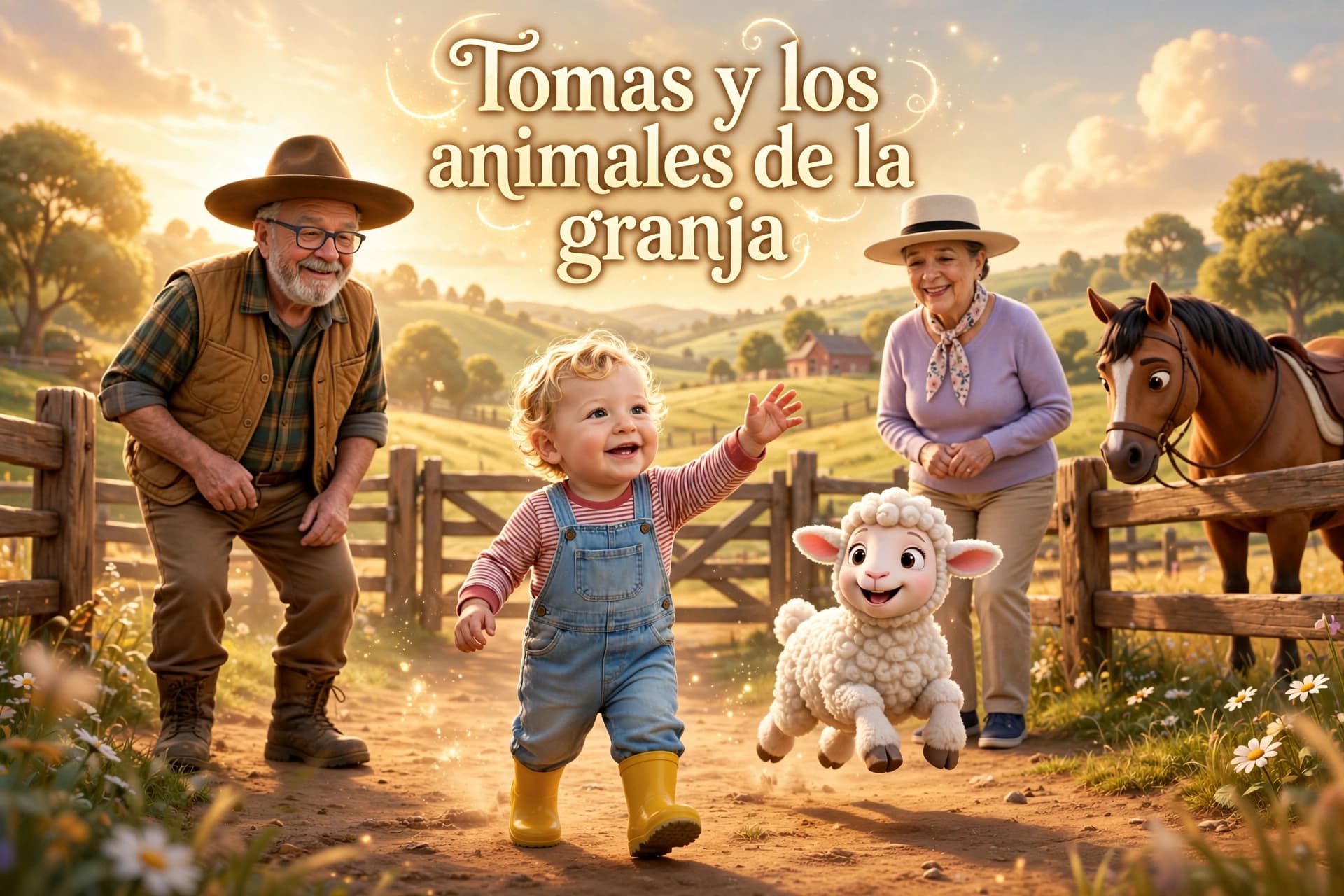 Tomas y los animales de la granja