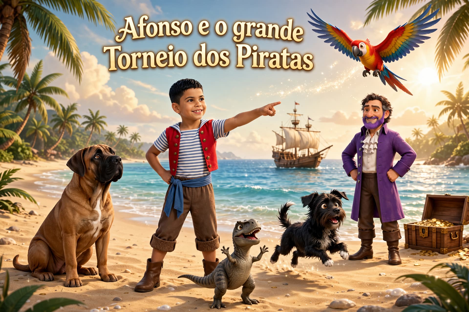 Afonso e o grande Torneio dos Piratas