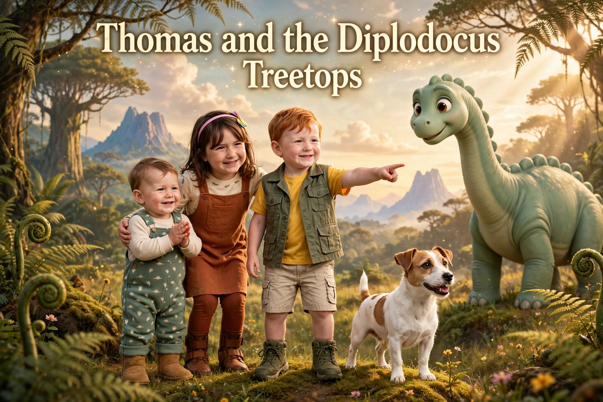 Thomas and the Diplodocus Treetops