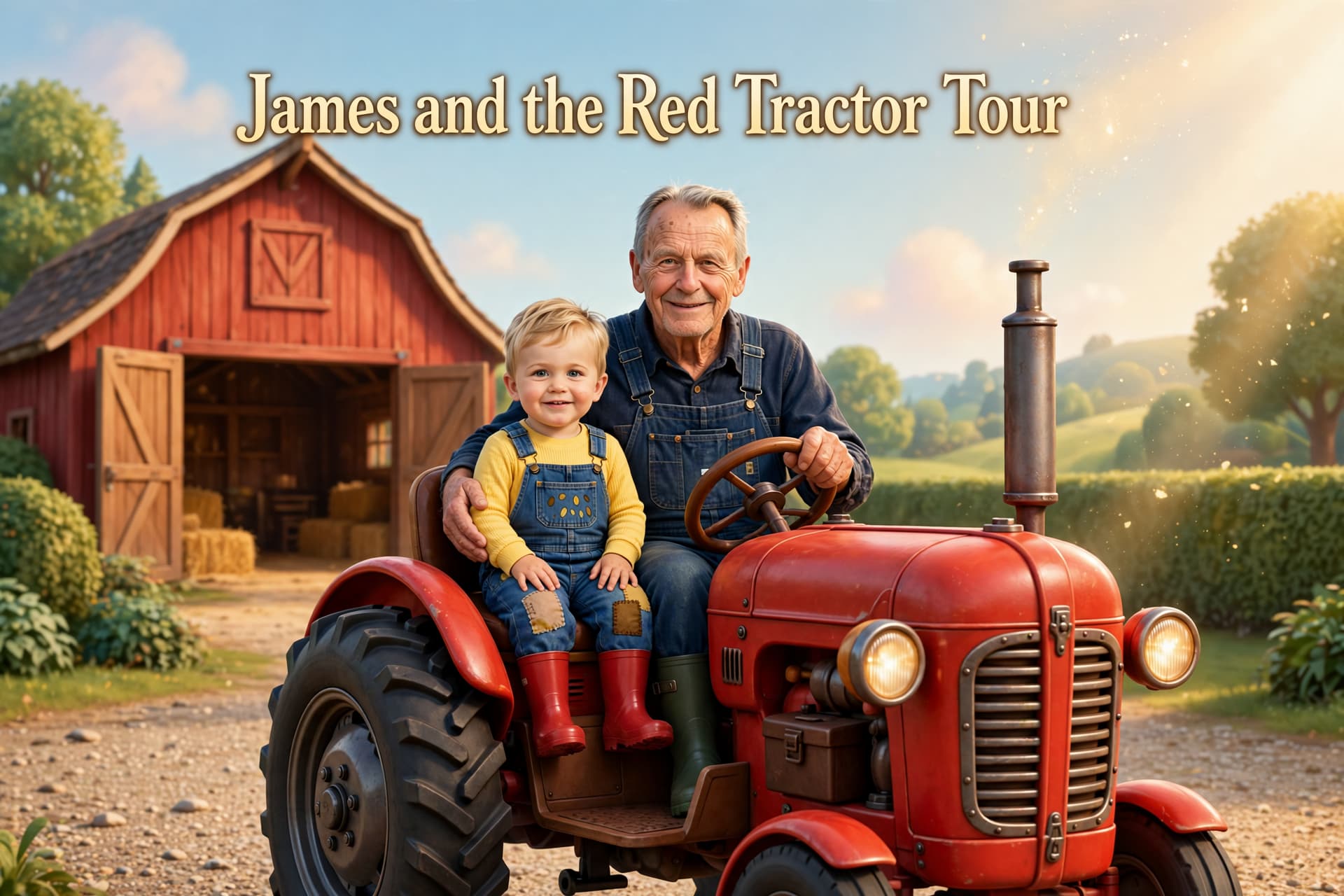 James and the Red Tractor Tour
